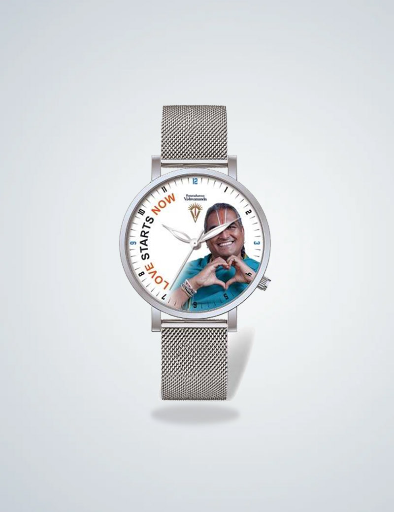 Часы с Гуруджи стальные женские