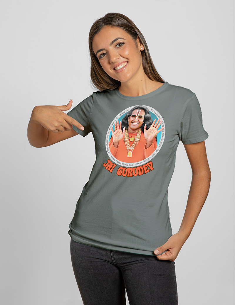 Женская футболка Джай Гурудев